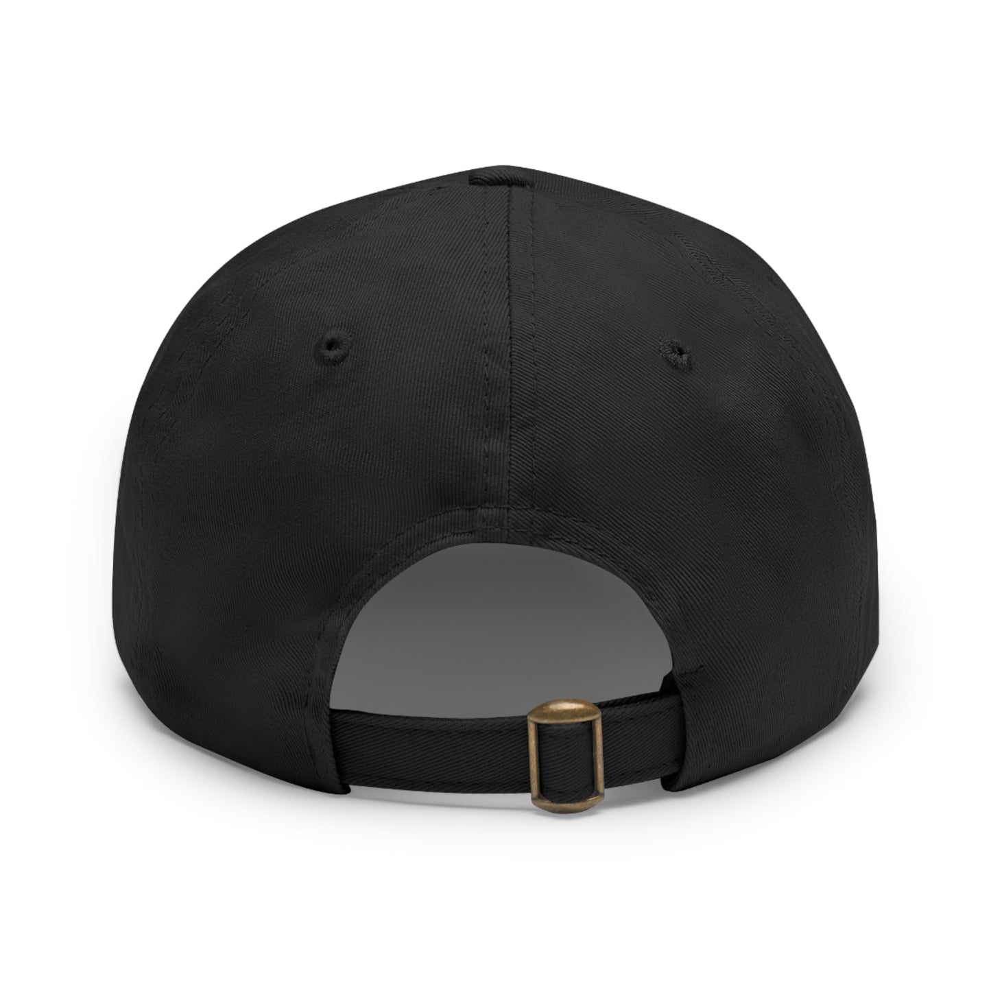Dad Hat with Leather Patch (Ship Only)