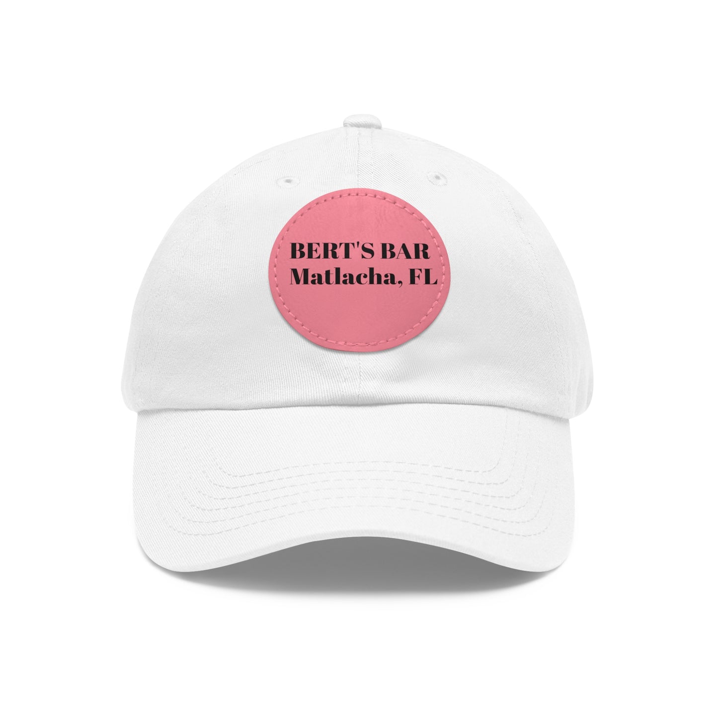 Dad Hat with Leather Patch (Ship Only)