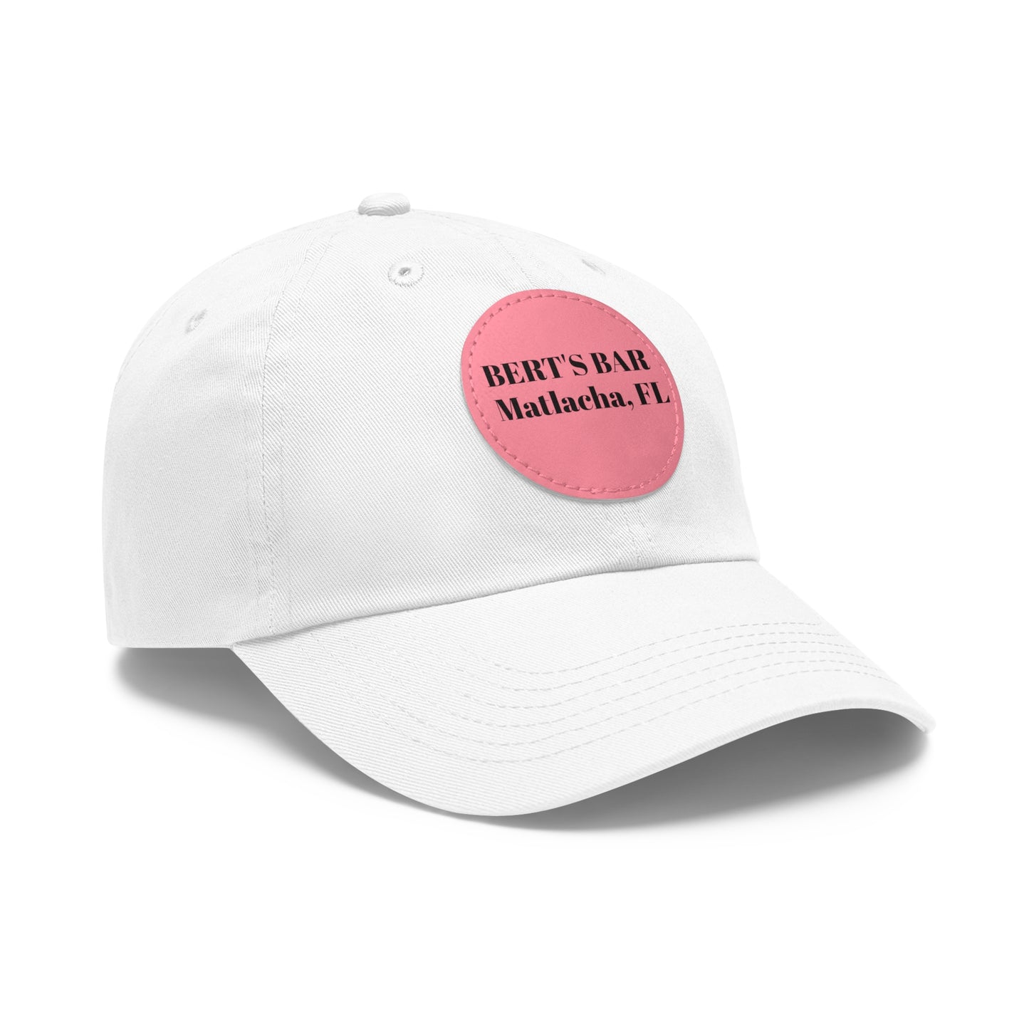 Dad Hat with Leather Patch (Ship Only)