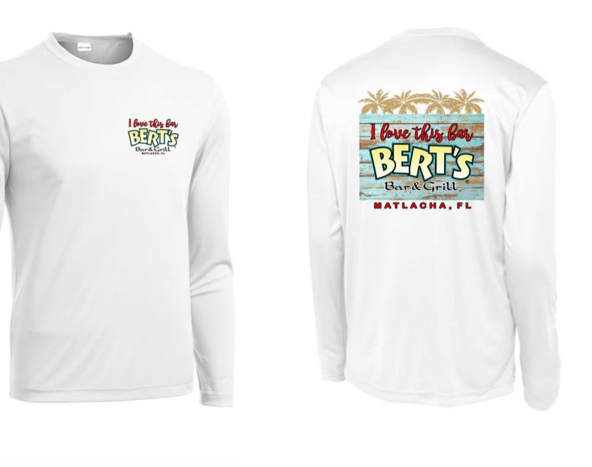 "I Love this Bar" Men's long sleeve performance shirt