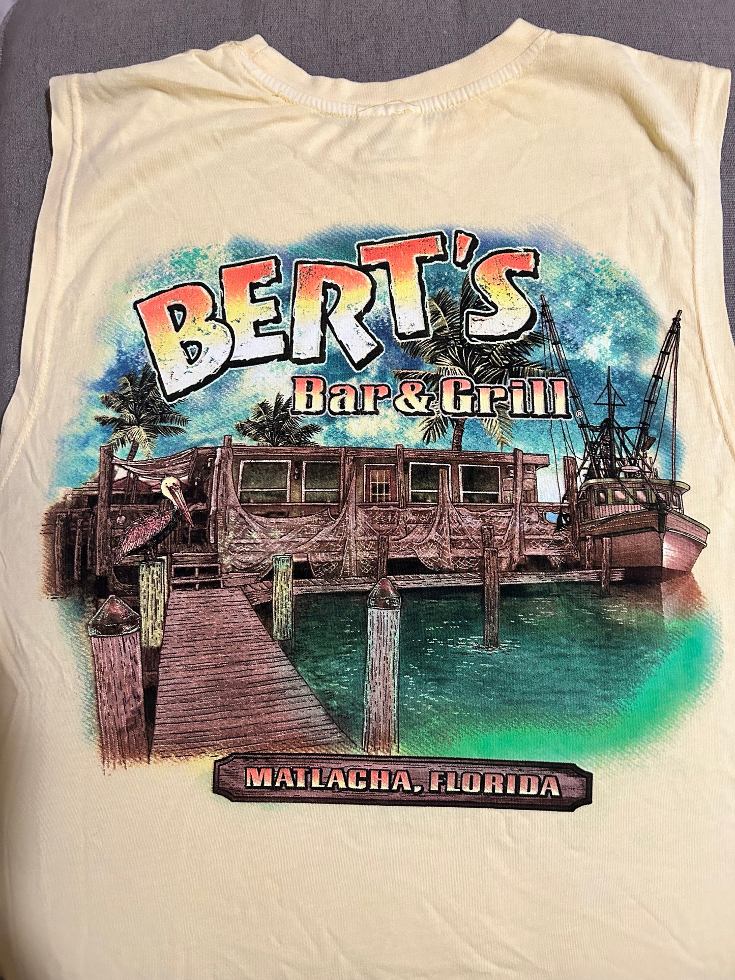 Vintage Bert's Unisex Muscle Shirt