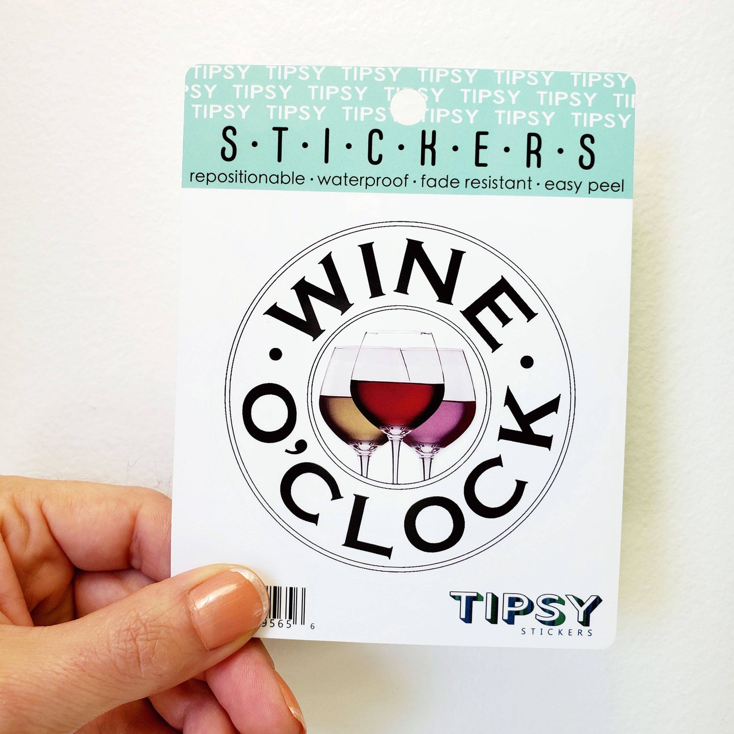 Funny Stickers | Beer Thirty * Wine O'clock * Can't fix Stupid