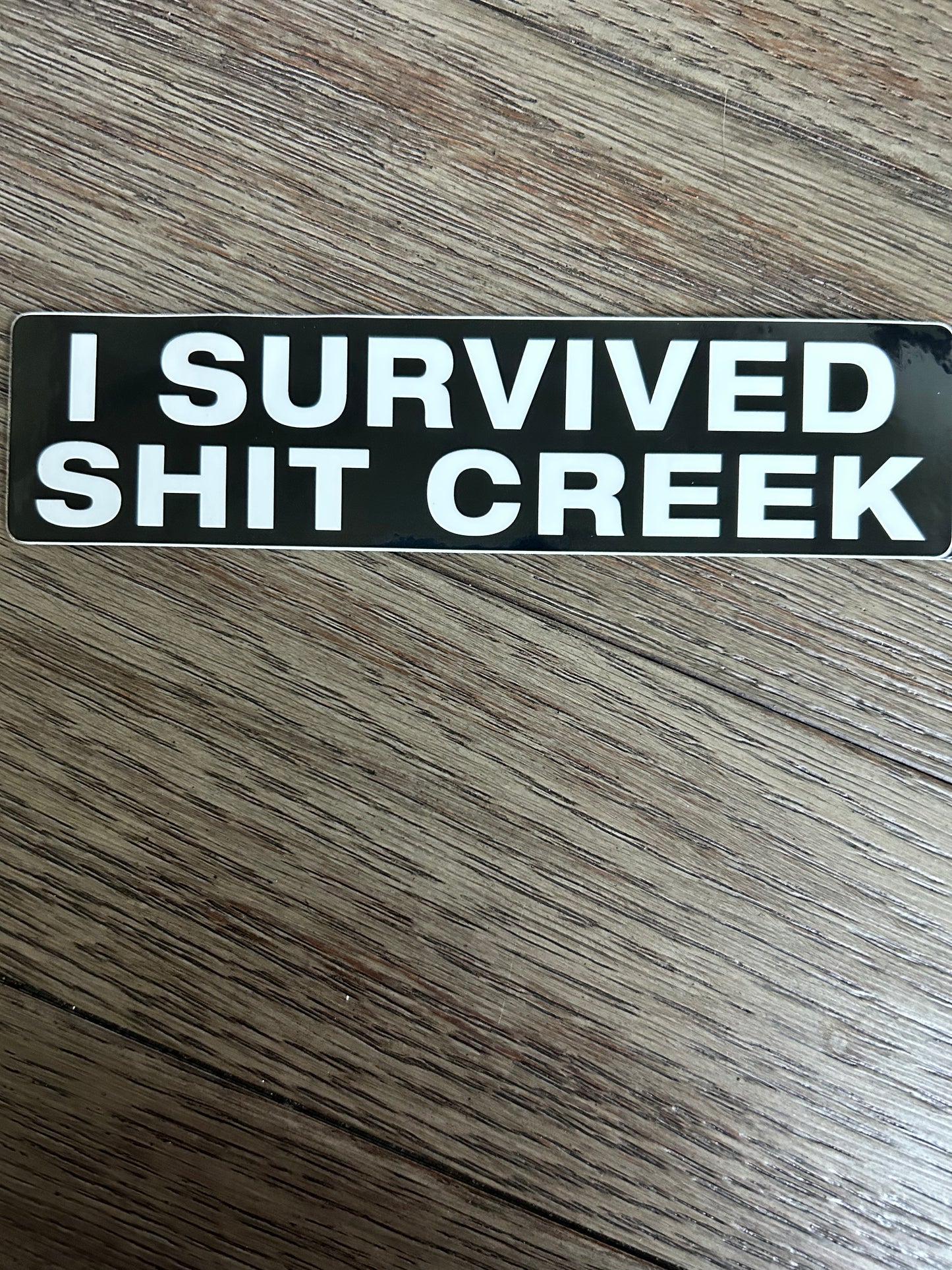 Vinyl Stickers 7"x1.75" (outdoor/indoor)