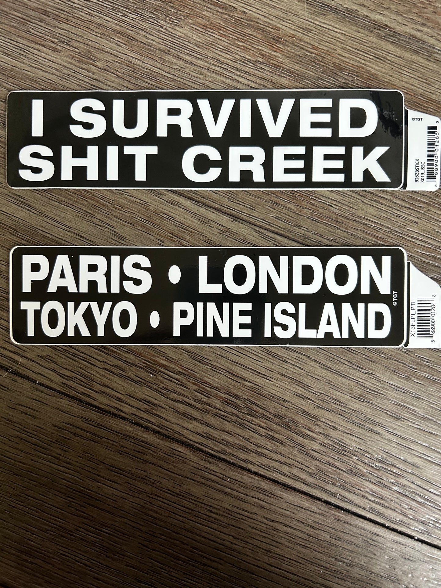 Vinyl Stickers 7"x1.75" (outdoor/indoor)