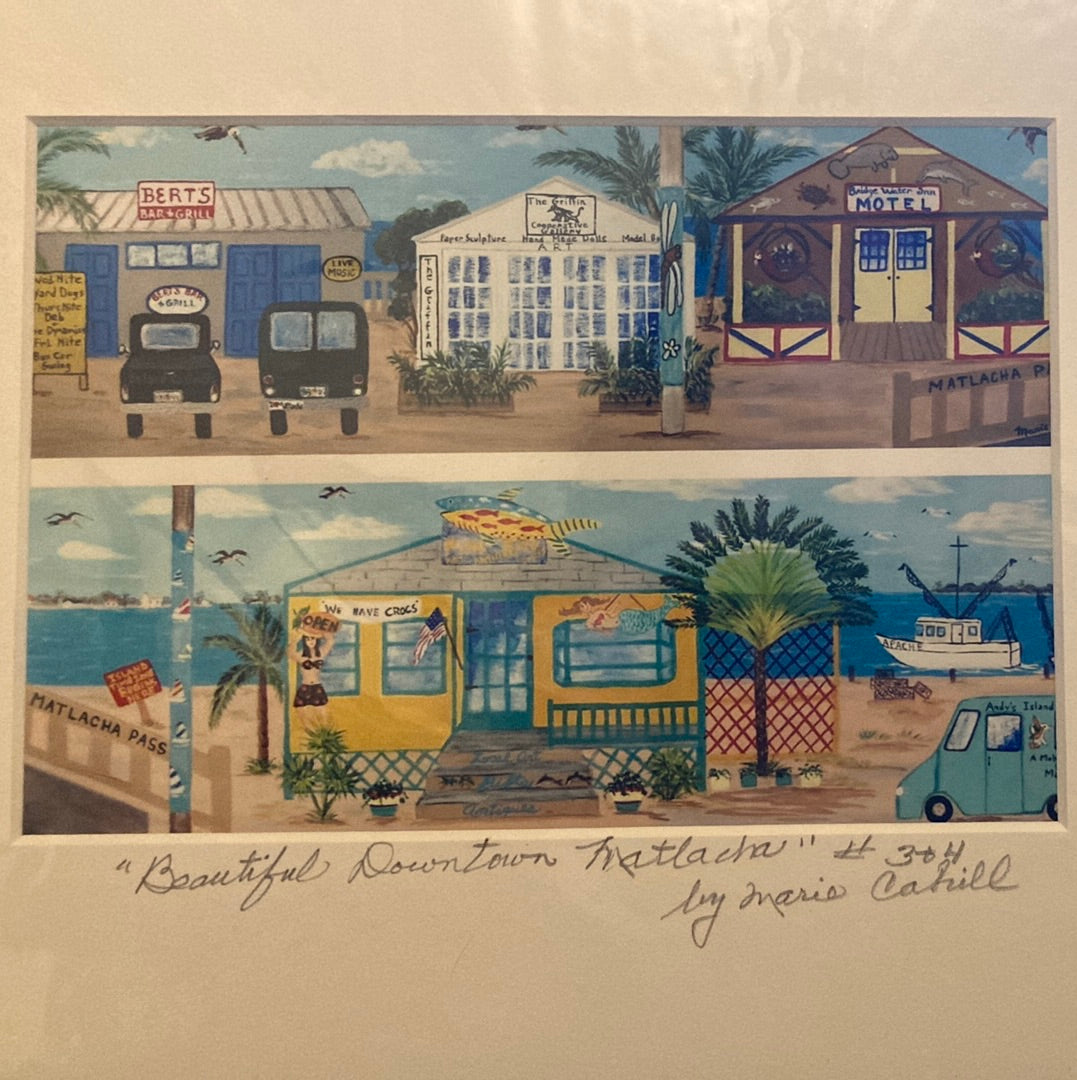Downtown Matlacha Print