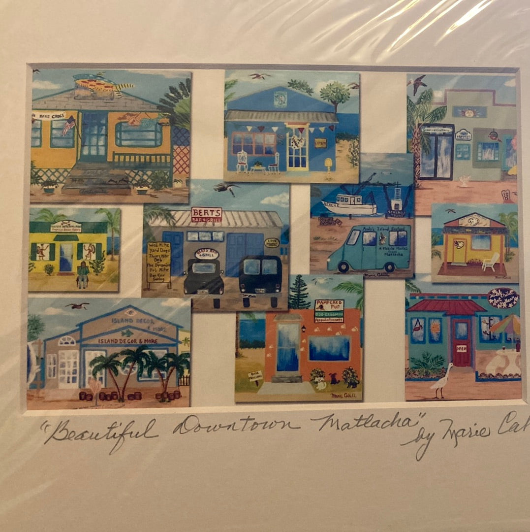 Downtown Matlacha Print