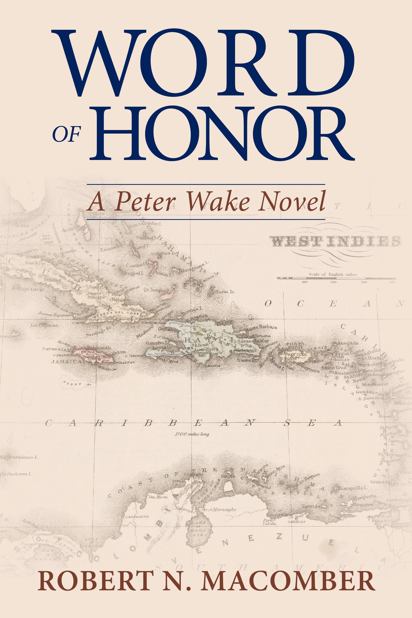 #15 WORD OF HONOR A Peter Wake Novel by Robert N. Macomber