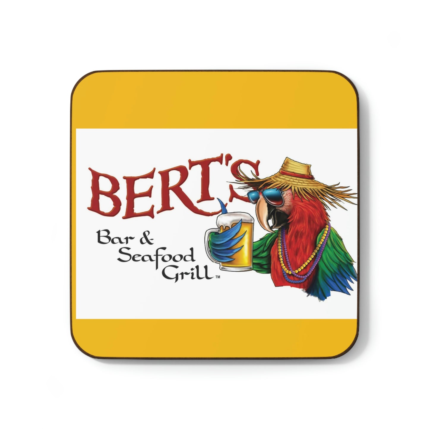 Hardboard Back Bert's Coaster (Ship only) 3.5x3.5