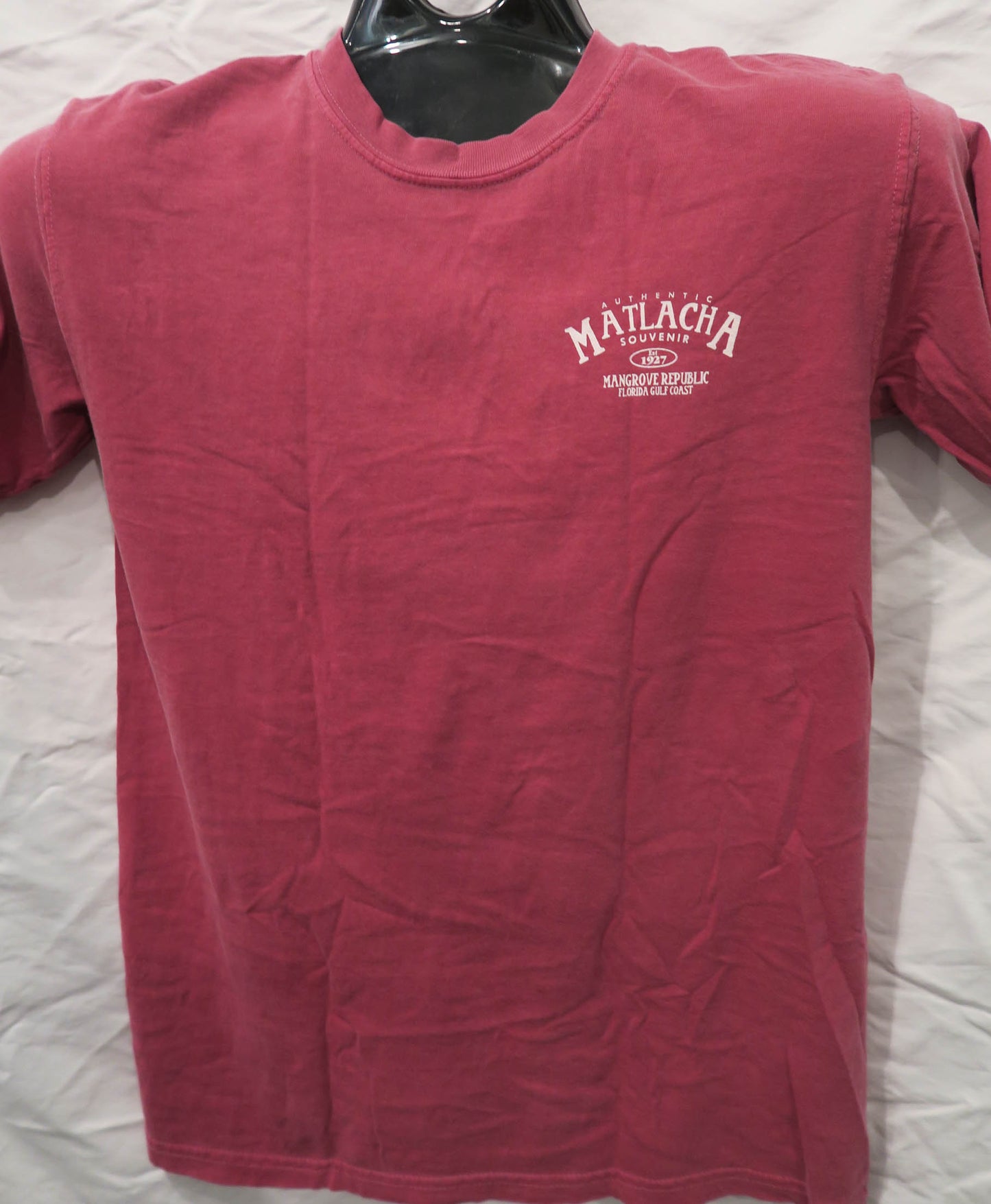 Mangrove Republic Men's Preshrunk Cotton Tee (Brick)