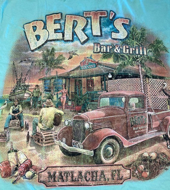 Bert's Bait Shop Pre-shrunk T-Shirt