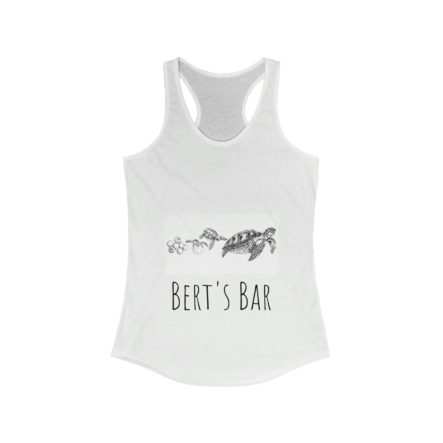 Women's Ideal Racerback Turtle Tank (Ship only)