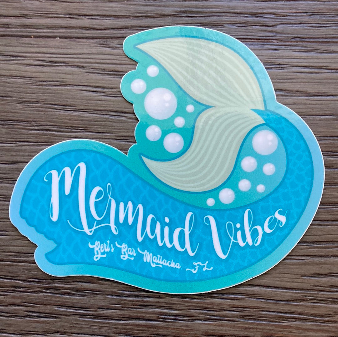 Bert's Bar Stickers - Large (3-4")
