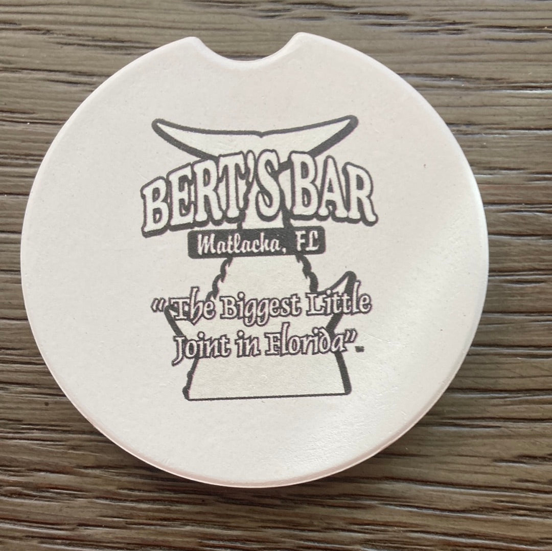 Bert's Car Coaster - absorbant