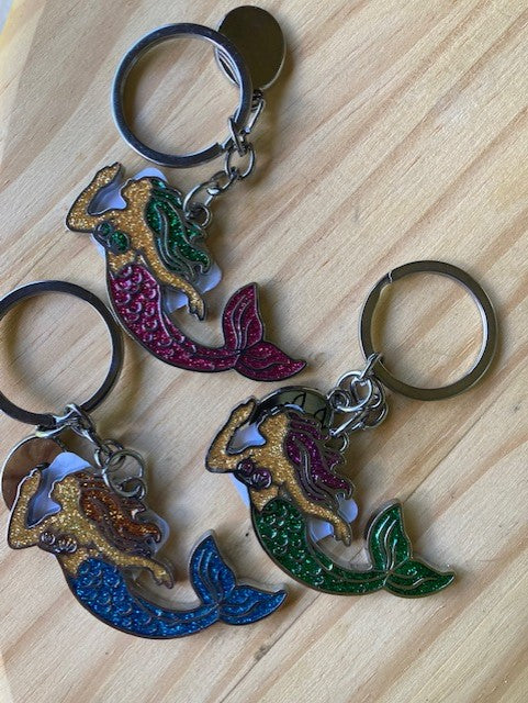 Bert's Bar Mermaid Keychain