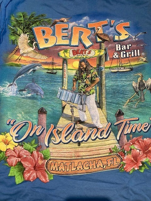 On Island Time T - Skip and his steel drum