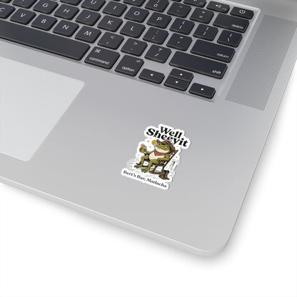 Well Sheeyit Frog Sticker | Vintage Southern, Retro Western, Distressed