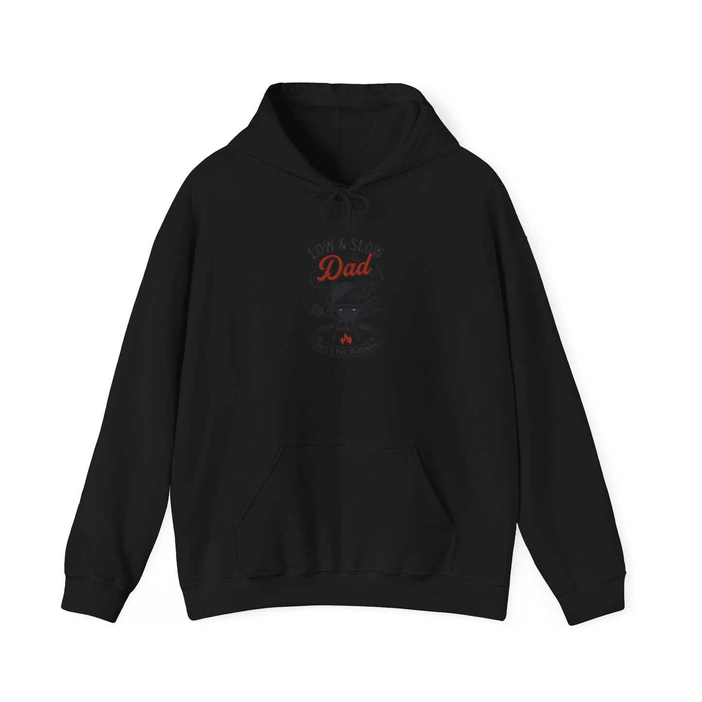 Low & Slow Dad Hoodie | Retro BBQ Grilling Father's Day