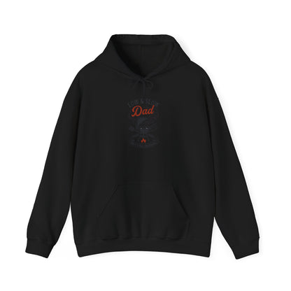 Low & Slow Dad Hoodie | Retro BBQ Grilling Father's Day