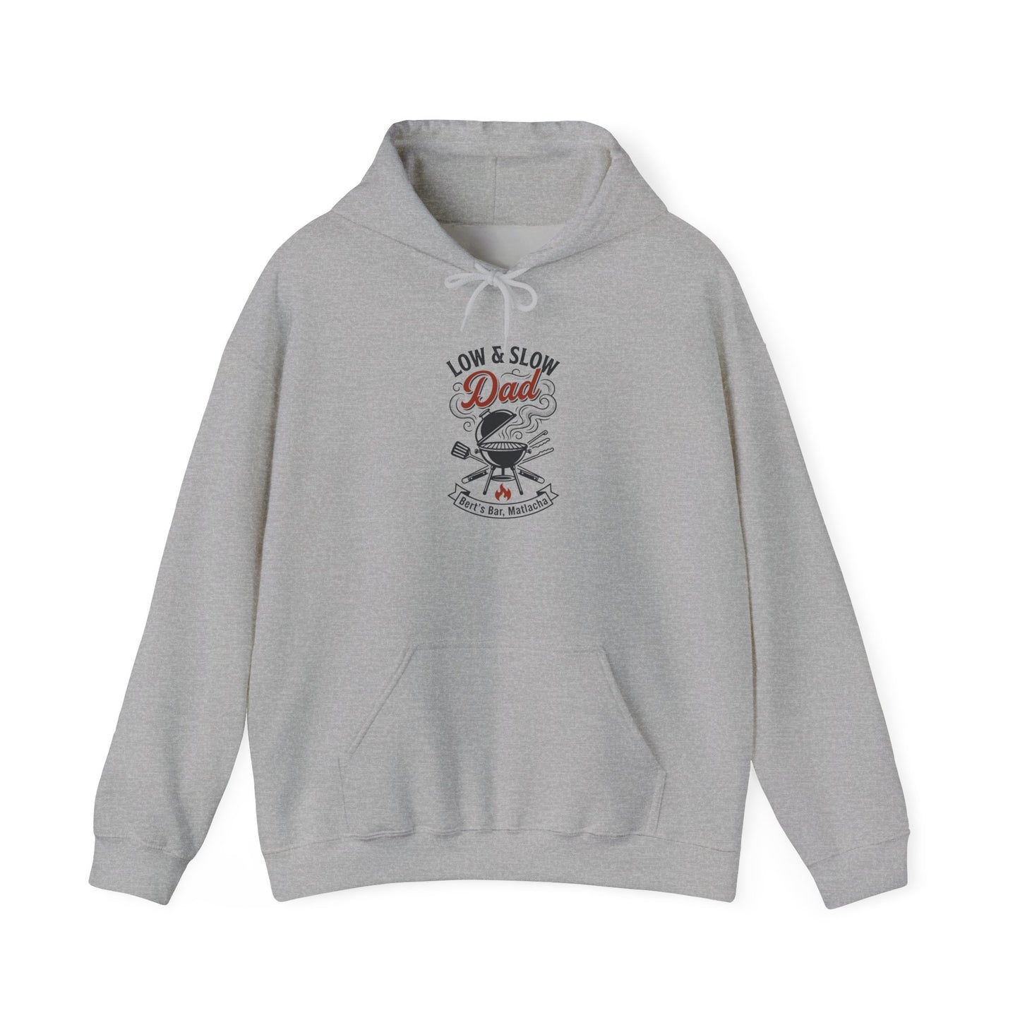 Low & Slow Dad Hoodie | Retro BBQ Grilling Father's Day