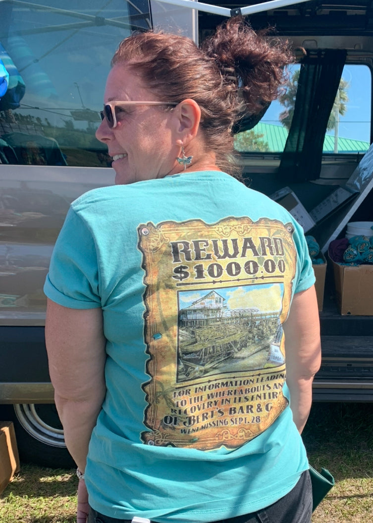 Bert's Reward Pre shrunk T-Shirt (Seafoam Green)