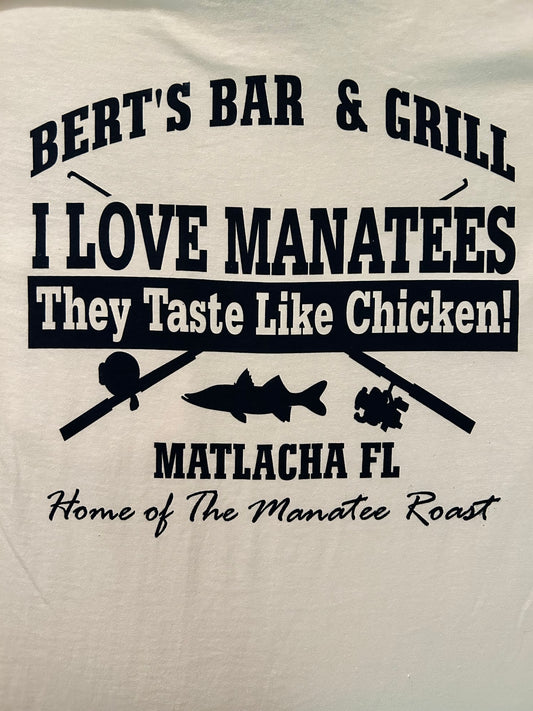 Manatee pocket T-shirt