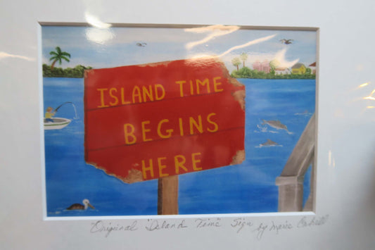 "On Island Time" Print