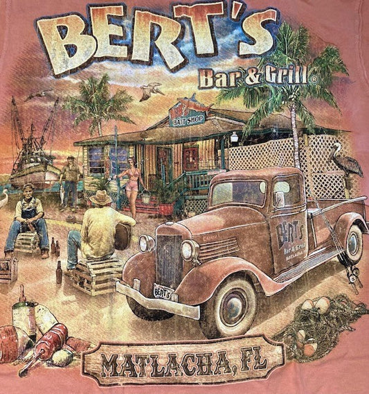 Bert's Bait Shop Pre-shrunk T-Shirt