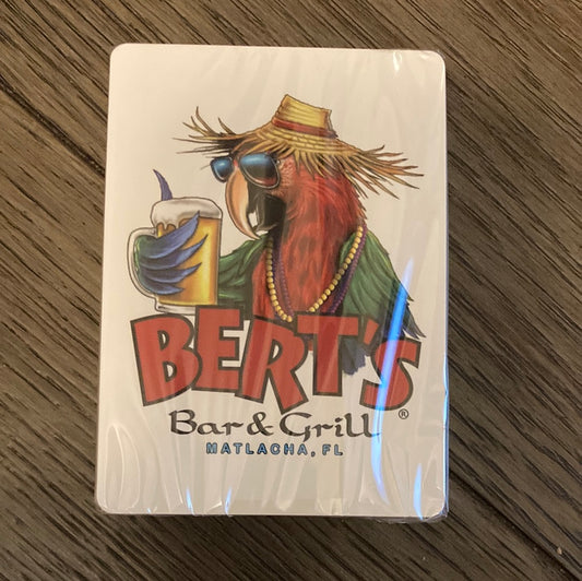 Bert's Bar & Grill Playing Cards