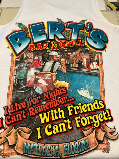 Nights I Can't Remember Tank Top 100% Cotton