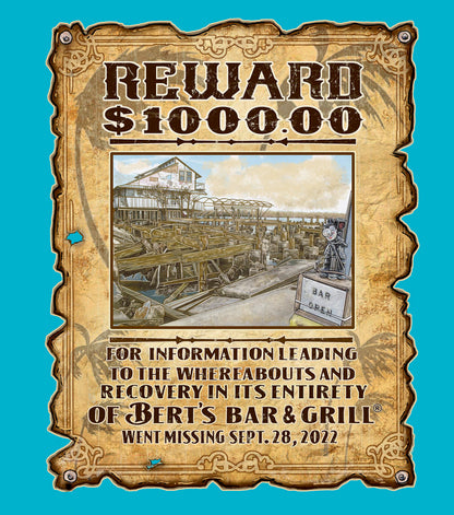 Bert's Reward Pre shrunk T-Shirt (Seafoam Green)